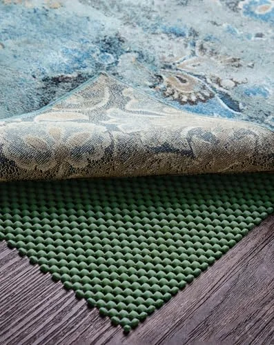 Runner Rug Pad Gripper for Hardwood Floors, 2×6 ft, Dark Green