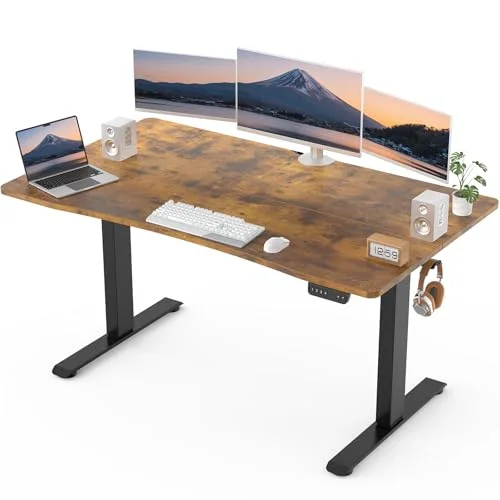 Standing Desk 55 x 28 Inch, Sit to Stand Up