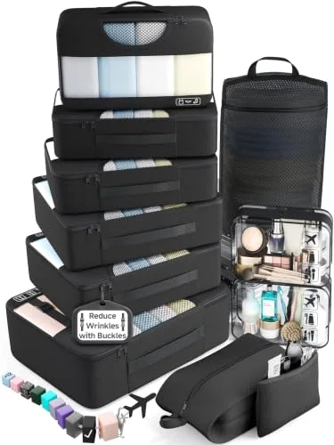 11 Set Packing Cubes for Travel