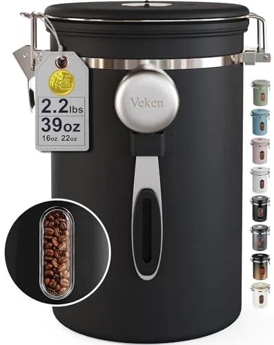 Coffee Canister with Window