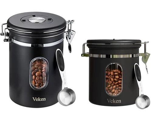 Coffee Canister Gift Set with Window