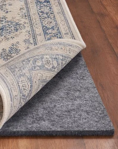 Felt Cushioned Rug Pad 8 x 10 Ft, 1/4 Inch Thick